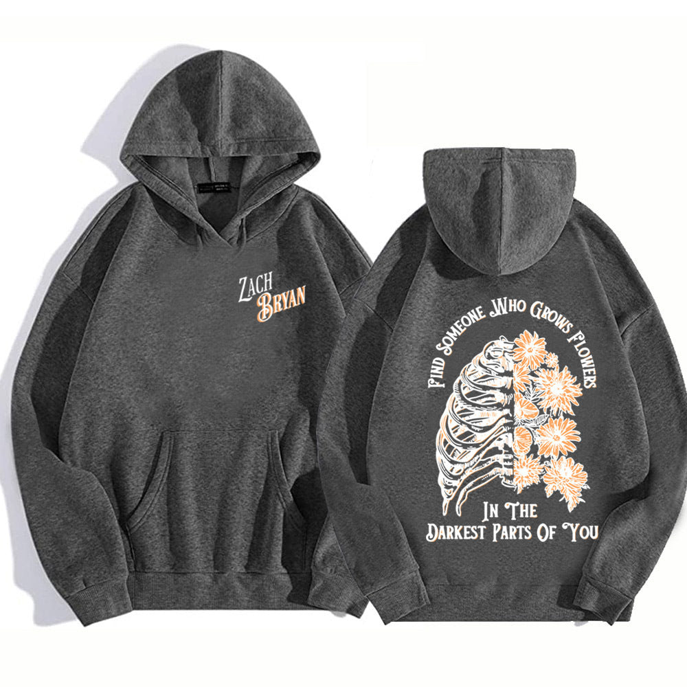 Zach Bryan Flowers Hoodies Sweatshirt Women Men Hoodie