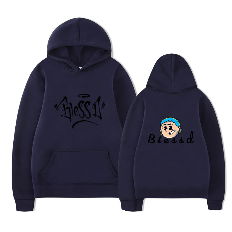 Blessd New Logo Pullover Hoodies Merch Men Women Sweatshirt
