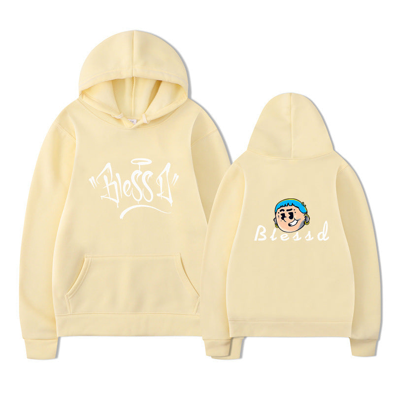Blessd New Logo Pullover Hoodies Merch Men Women Sweatshirt
