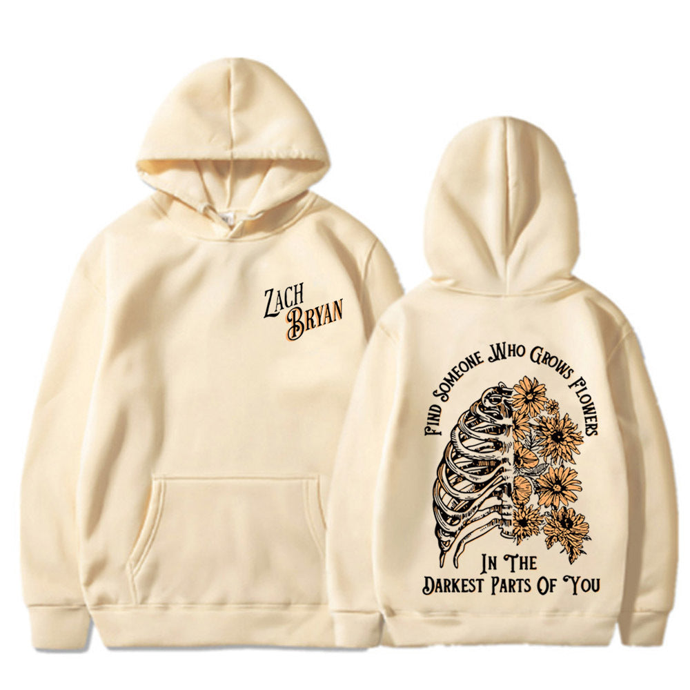 Zach Bryan Flowers Hoodies Sweatshirt Women Men Hoodie