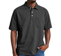 Casual Holiday Beach Cotton Solid Color Daily Polo Shirt for Men