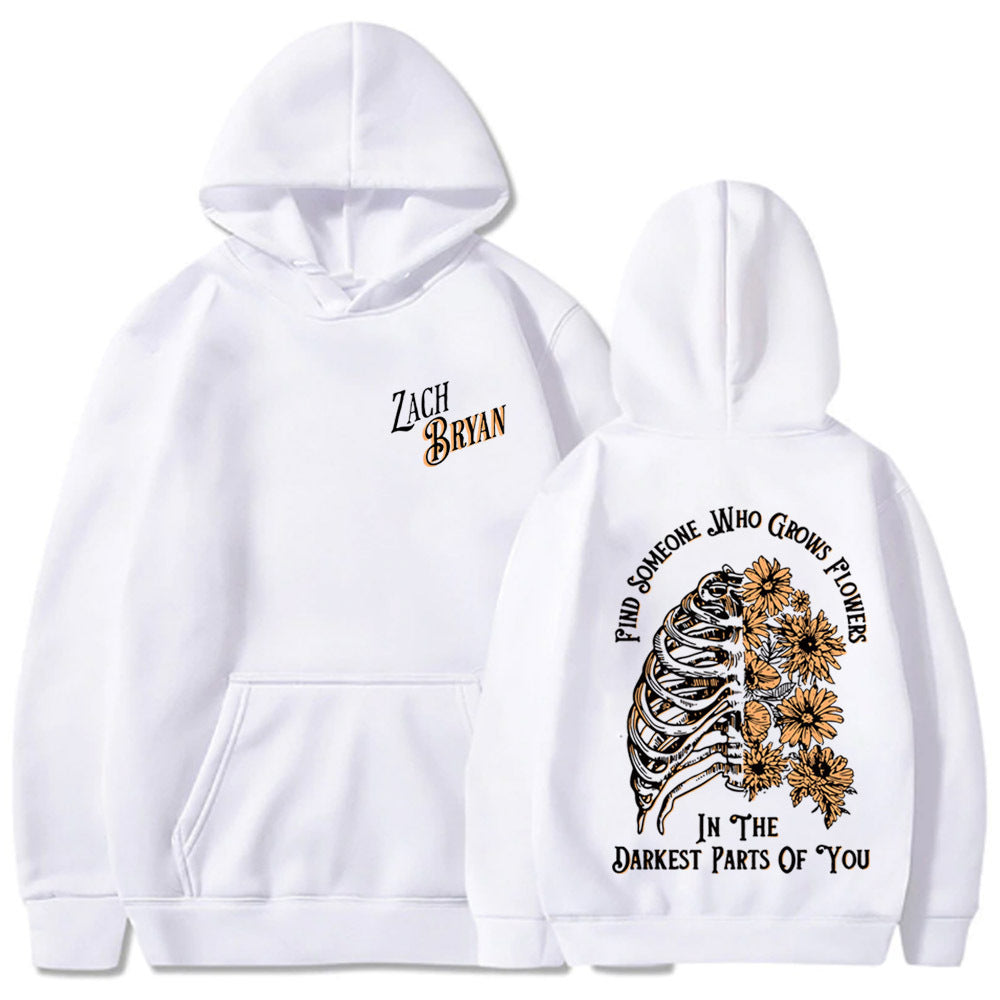 Zach Bryan Flowers Hoodies Sweatshirt Women Men Hoodie