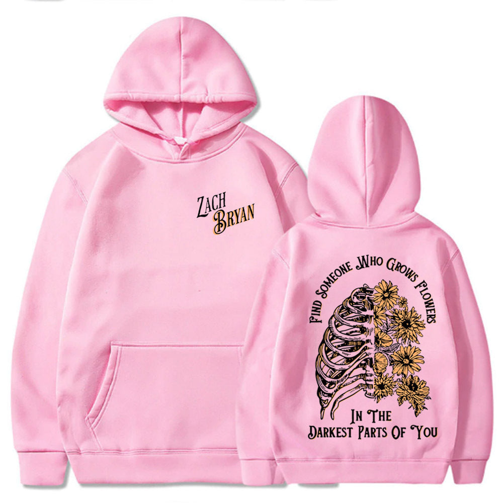 Zach Bryan Flowers Hoodies Sweatshirt Women Men Hoodie