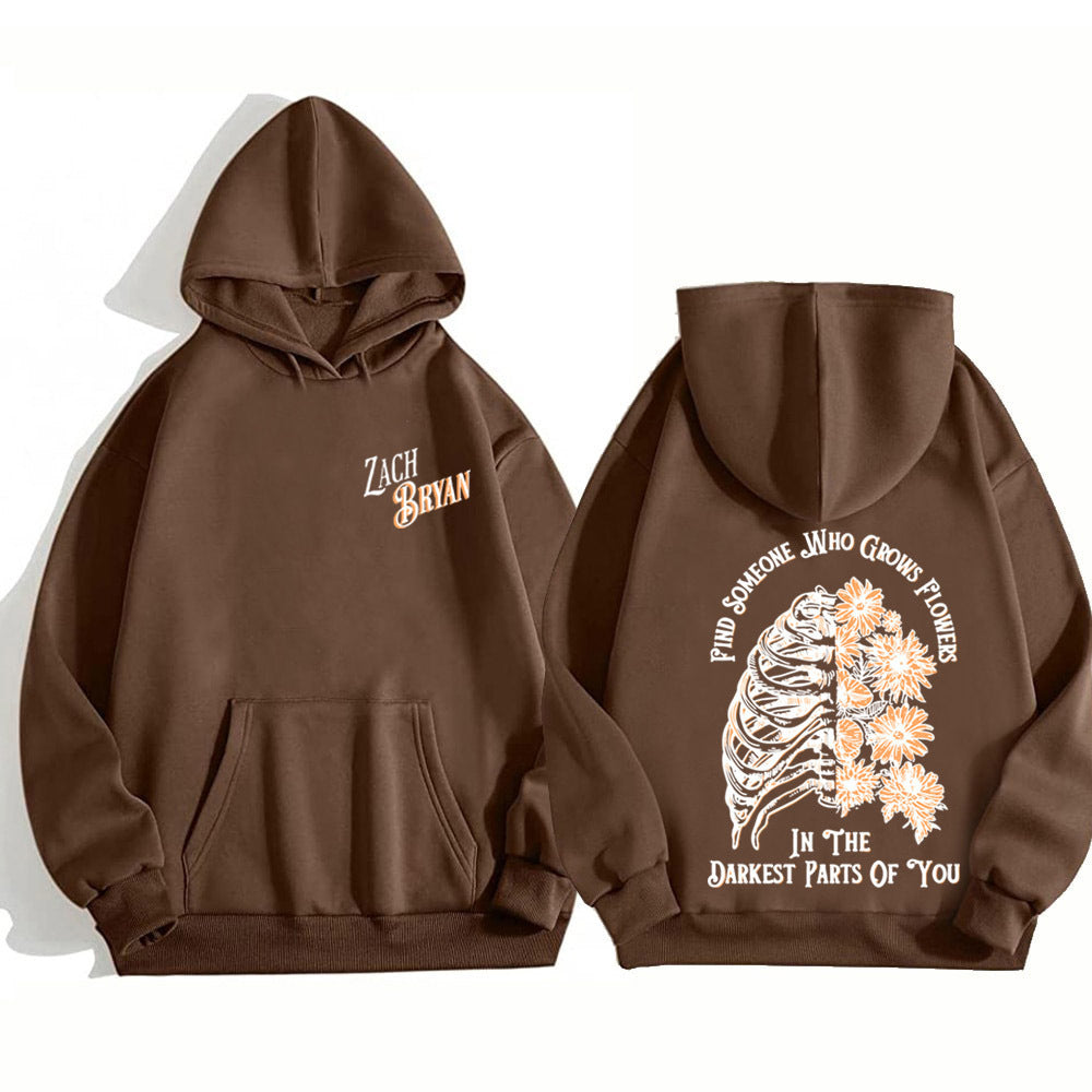 Zach Bryan Flowers Hoodies Sweatshirt Women Men Hoodie